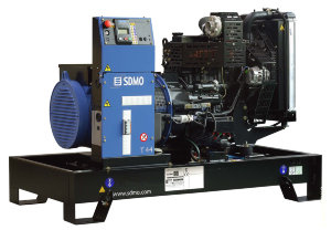 SDMO Т44К  Дизельный генератор SDMO Т44К мощность 32 кВт, напряжение 380В. Двигатель MITSUBISHI Япония