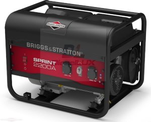 Briggs &amp; Stratton Sprint 2200A Бензогенератор Briggs & Stratton Sprint 2200A мощностью 2,1 кВА. Напряжение 230В, двигатель BRIGGS & STRATTON
