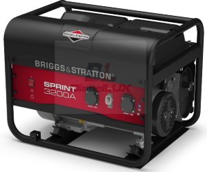 Briggs &amp; Stratton Sprint 3200A  Бензогенератор Briggs & Stratton Sprint 3200A мощностью 3,1 кВА. Напряжение 230В, двигатель BRIGGS & STRATTON