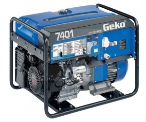 GEKO 7401E-AA/HEBA Профессиональный бензиновый генератор GEKO 7401 E-AA/HEBA максимальная мощность 6.4 кВА, с электростартом