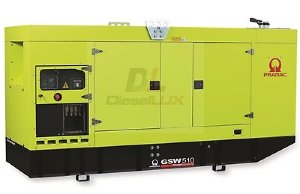 PRAMAC GSW510V Диз.генератор в кожухе PRAMAC GSW510V, максимальная мощность 506 кВА