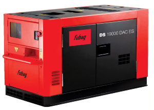FUBAG DS 19000 DAC ES Дизельный генератор FUBAG DS 19000 DAC ES максимальная мощность подключения до 18.7 кВА, напряжение 380В.