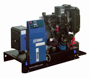 SDMO T8HKM Дизельный генератор SDMO T8HKM для аварийного электроснабжения. Максимальная мощность подключения 9 кВА