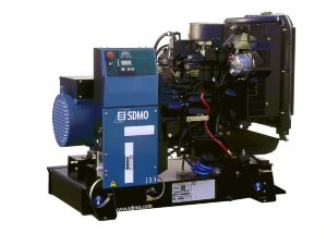 SDMO J33К  Дизельный электрогенератор SDMO J33К номинальная мощность 24 кВт. Напряжение 380В, двигатель JOHN DEER США