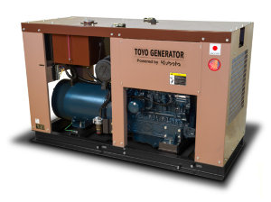 TOYO TG-47TPC Дизельный генератор TOYO TG-47TPC максимальная мощность 29 кВт, напряжение 380В. Двигатель Kubota Япония