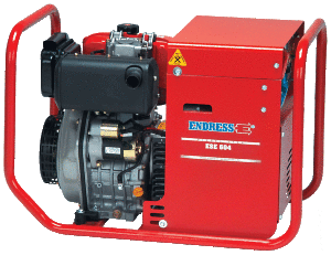 ENDRESS ESE 604 DYS ES Diesel+CON Дизельный генератор ENDRESS ESE 604 DYS ES Diesel+CON, максимальная мощность 6,9 кВА, напряжение 380В.