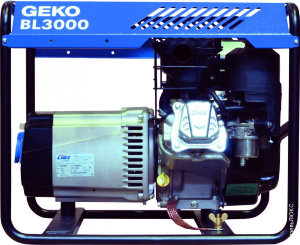 GEKO BL3000 E–S/SHBA Бензиновый генератор GEKO BL3000 E–S/SHBA максимальная мощность 4 кВА.  