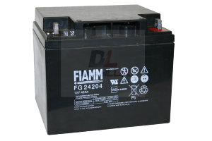 Аккумуляторная батарея FG 24204 12V  Аккумуляторная батарея FG 24204. Номинальное напряжение - 12В, напр. поддерживающего заряда: 2,25-2,30 В/эл. Температурная компенсация: -3,0 мВ/эл./°C. Саморазряд при 20°C: менее 3% в месяц