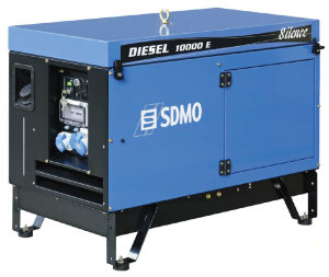 SDMO DIESEL 10000 E SILENCE Дизельный генератор SDMO DIESEL 10000 E SILENCE, максимальная мощность 11.2 кВА